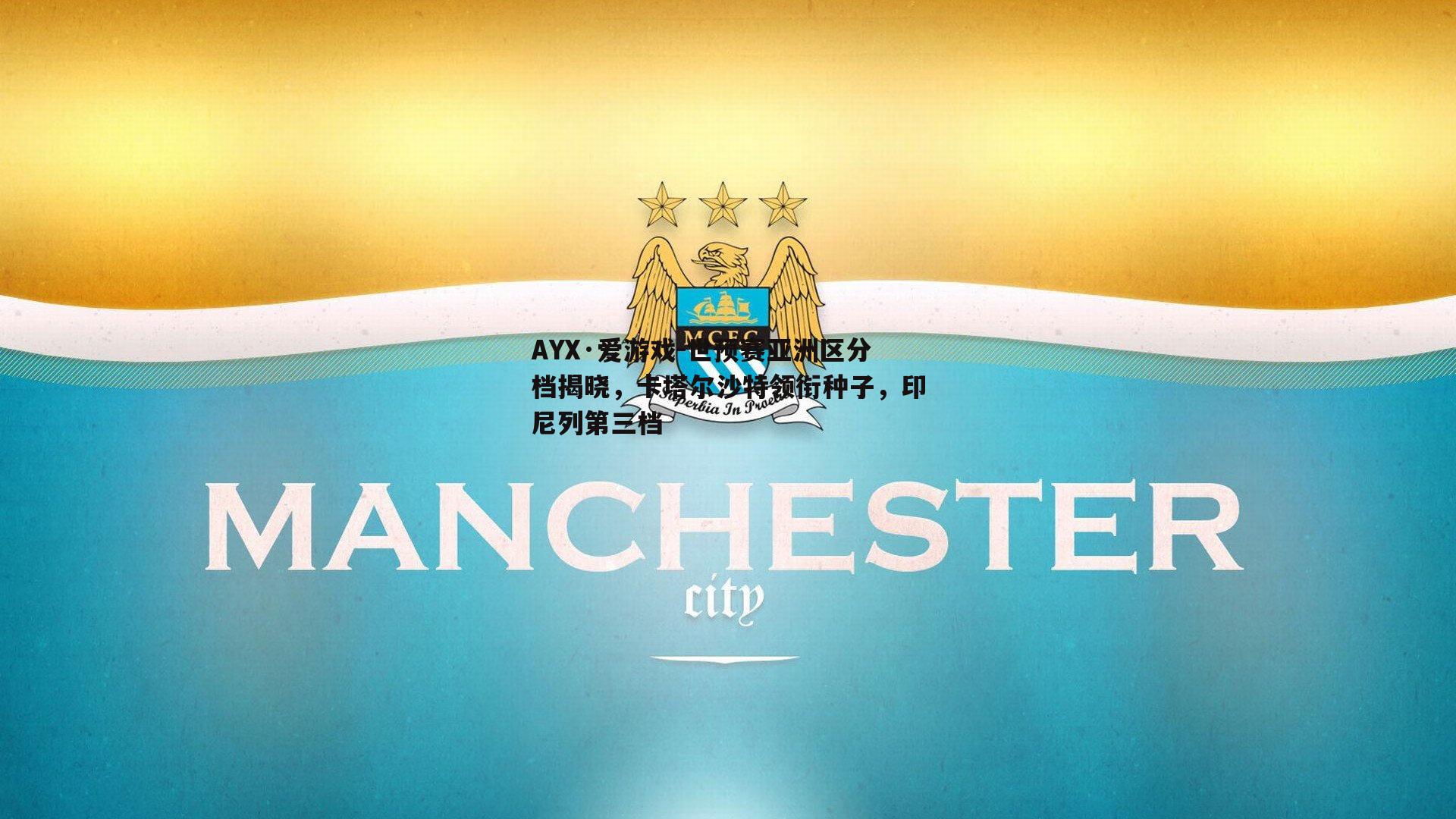世预赛亚洲区分档揭晓，卡塔尔沙特领衔种子，印尼列第三档